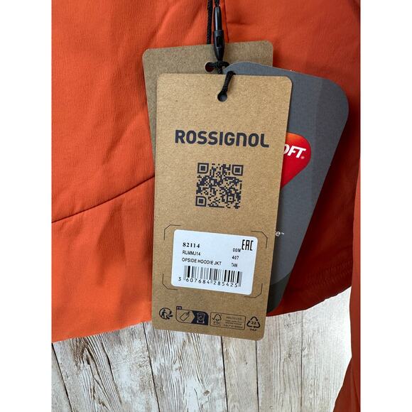 Rossignol Opside NWT Jacket Mens Size Burnt Orange Primaloft‎ Snow Ski athletic - Picture 12 of 15